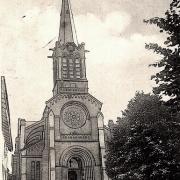 Aumetz (Moselle) L'église CPA