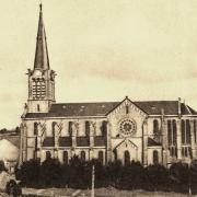 Aumetz (Moselle) L'église CPA