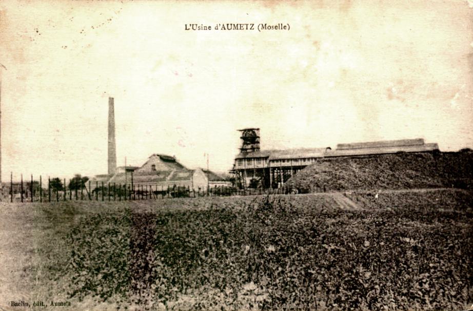 Aumetz (Moselle) L'usine CPA