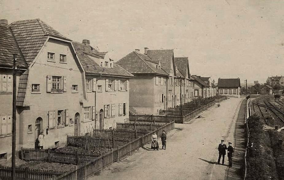 Aumetz (Moselle) La cité ouvrière CPA