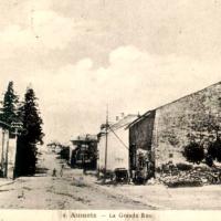 Aumetz (Moselle) La Grande rue CPA