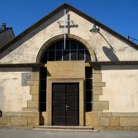 Aumetz (Moselle) Le temple protestant