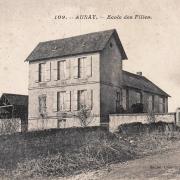 Aunay-en-Bazois (Nièvre) L'école des filles CPA