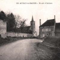La route d'Achun CPA