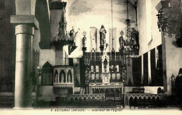 L' église Saint Martin, cpa 