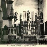 L' église Saint Martin, cpa 