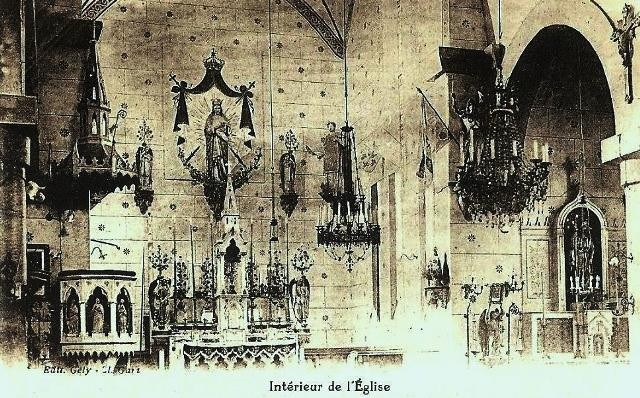 L' église Saint Martin, cpa
