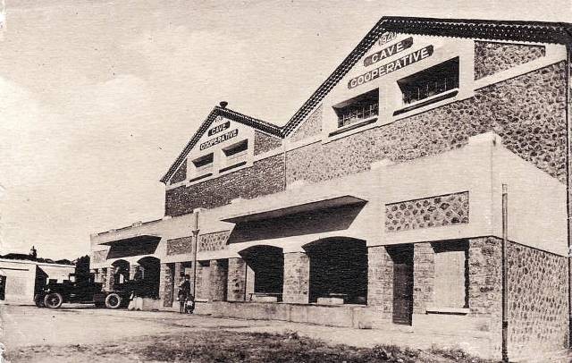 La cave coopérative en 1945