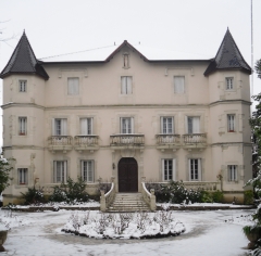 Autignac (Hérault) Le château de Lavit, domaine des Prés Lasses
