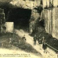 Autreches oise cpa 14 18 carrieres saint victor