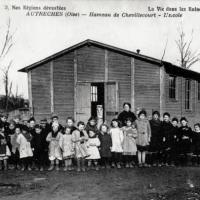 Autreches oise cpa 14 18 ecole de chevillecourt