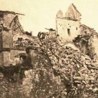 Autreches oise cpa 14 18 eglise