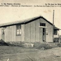 Autreches oise cpa 14 18 la poste