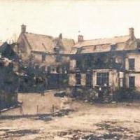 Autreches oise cpa 14 18 village en ruines