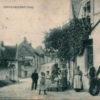 Autreches oise cpa chevillecourt