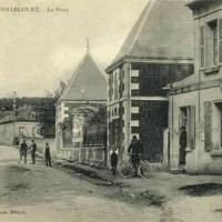 Autreches oise cpa chevillecourt la poste