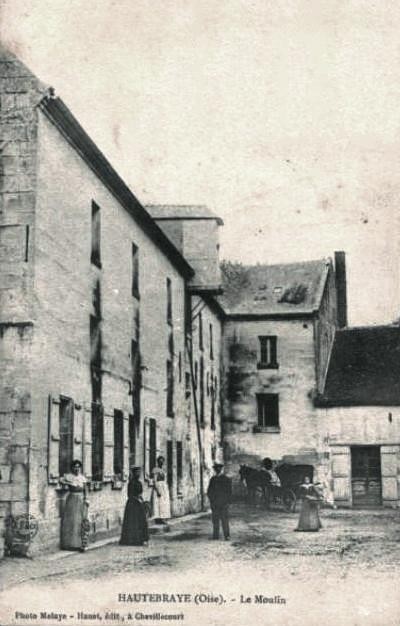 Autreches oise cpa moulin aujourd hui detruit