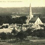 Autreches oise cpa vue panoramique