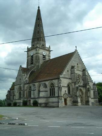 Autreches oise eglise