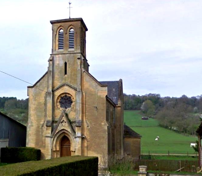 Autréville-Saint-Lambert (Meuse) L'église