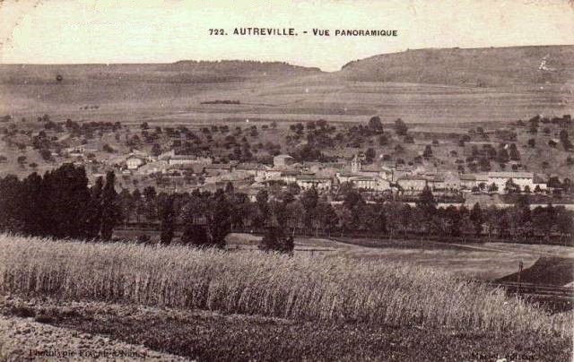 Autreville Saint-Lambert (Meuse) Vue Générale CPA