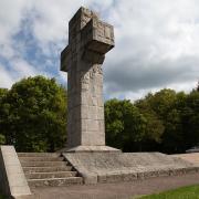 Autun (Saône-et-Loire) La croix de la Libération