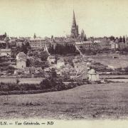 Autun (Saône-et-Loire) Vue générale CPA