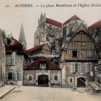 Auxerre (89) L'Abbaye Saint-Germain CPA