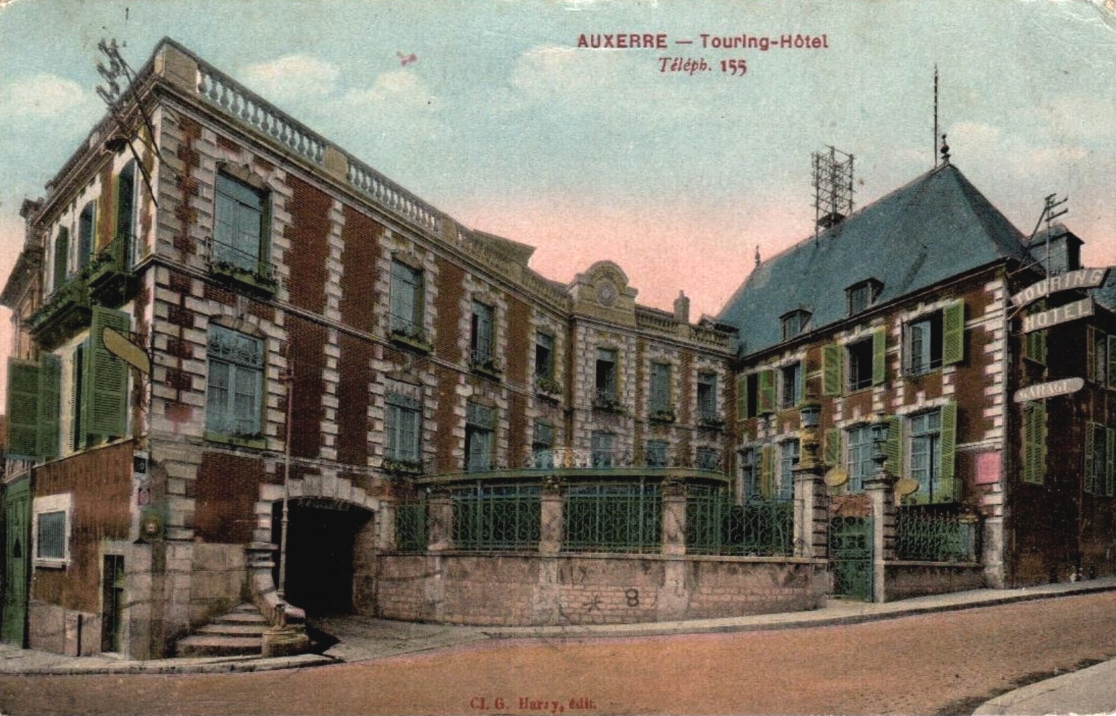 Auxerre (89) L'Hôtel Touring-club CPA