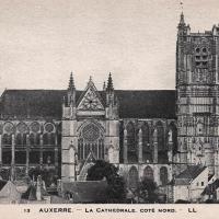 Auxerre (89) La Cathédrale Saint Etienne CPA