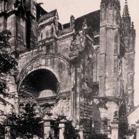 Auxerre (89) La Chapelle Notre-Dame des Vertus, ruines CPA