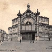 Auxerre (89) Le Marché Couvert CPA