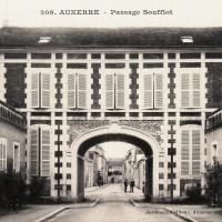 Auxerre (89) Le Passage Soufflot CPA