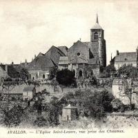 Avallon (89) L'Eglise Saint-Lazare CPA