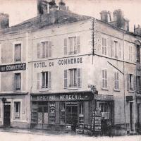 Avallon (89) L'Hôtel du Commerce CPA