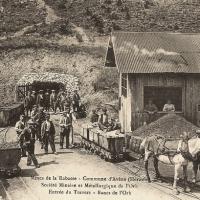 La mine de la Rabasse, cpa