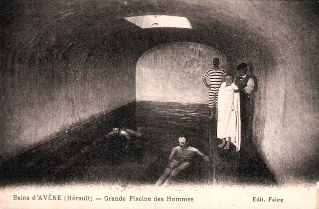 La piscine des hommes, cpa