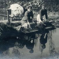 Les lavandieres, cpa