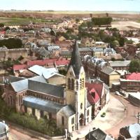 Avesnes les aubert 59 l eglise saint remi cpa