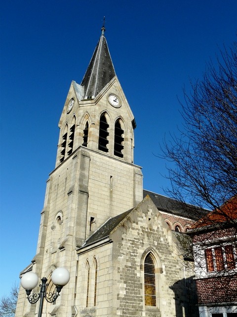 Avesnes les aubert 59 l eglise saint remi