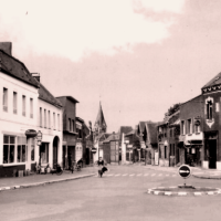 Avesnes les aubert 59 la place jean jaures cpa