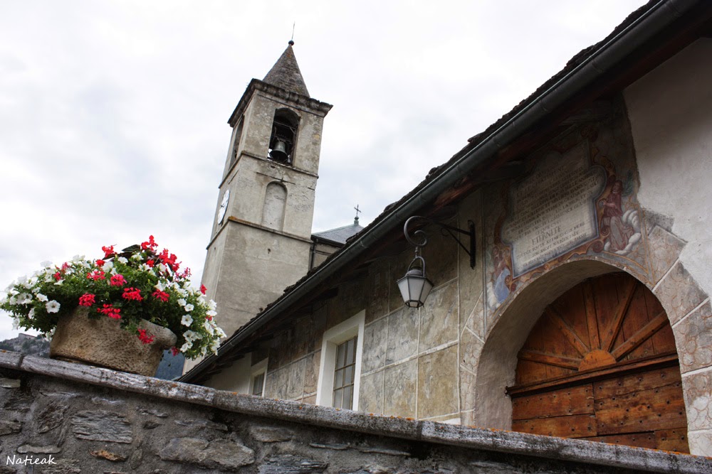 Avrieux (Savoie) L'église Saint-Thomas Becket