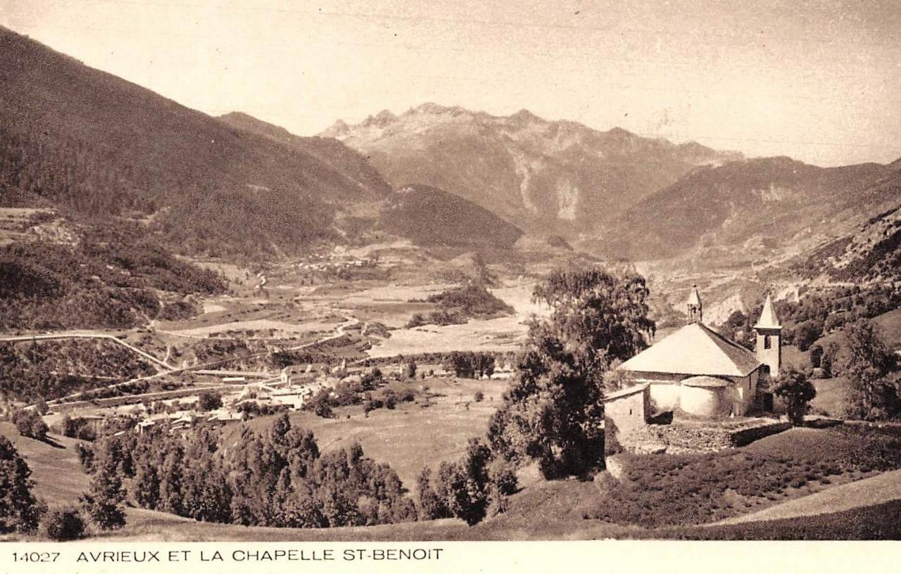 Avrieux (Savoie) La chapelle Saint-Benoît CPA