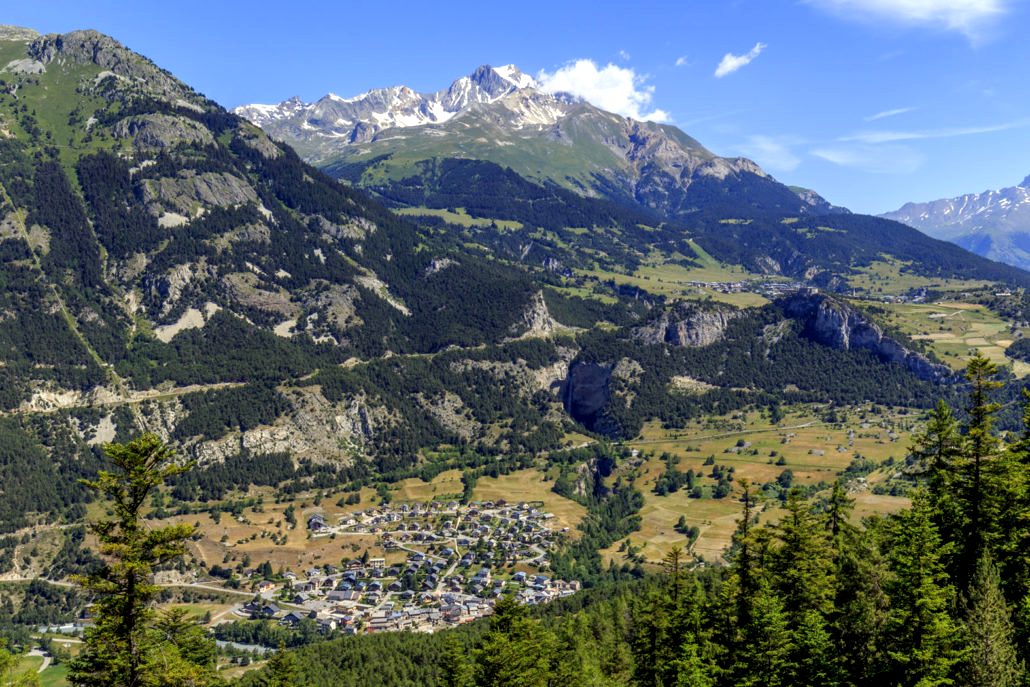 Avrieux (Savoie) Vue générale