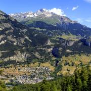 Avrieux (Savoie) Vue générale