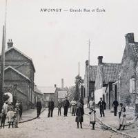Awoingt 59 la grande rue cpa