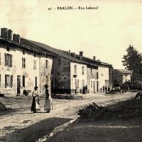 Baâlon (Meuse) La rue Leboeuf CPA