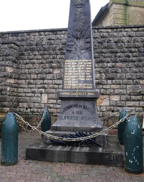 Baâlon (Meuse) Le monument aux morts 1914-1918