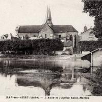 Bar-sur-Aube (10) L'église Saint-Maclou CPA