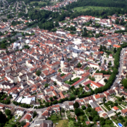 Bar-sur-Aube (10) Vue aérienne